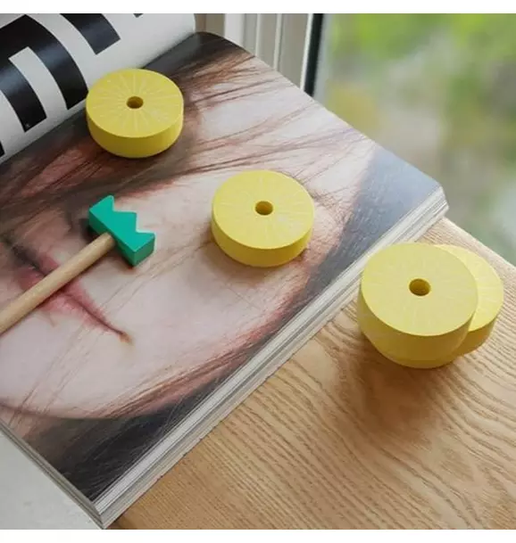 Pineapple Topple Game & Stacker - Yellow