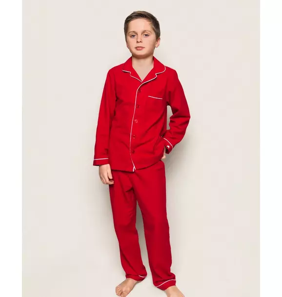 Petite Plume Flannel Pajama Set