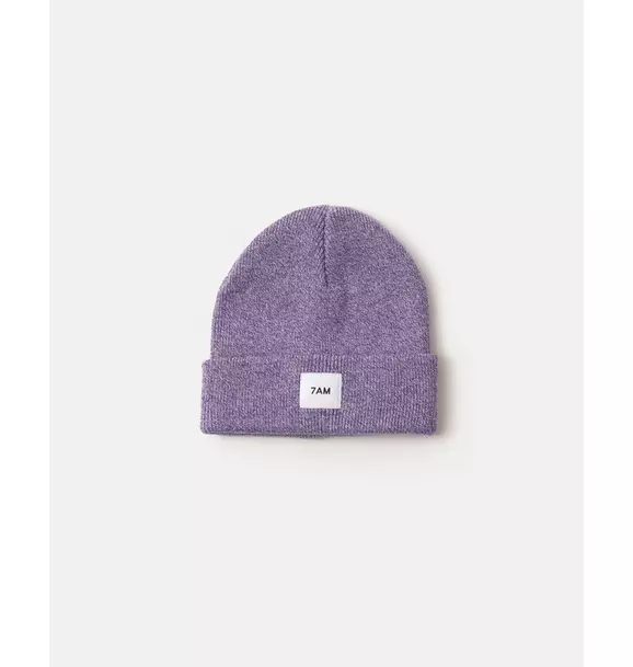 Beanie - Heather - Purple