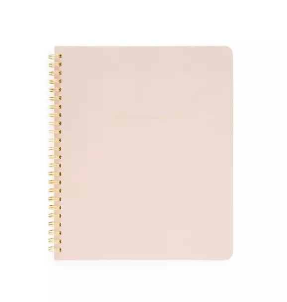 Spiral Notebook, Blush