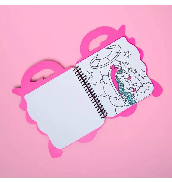 Unicorn Super Coloring and Sticker Book