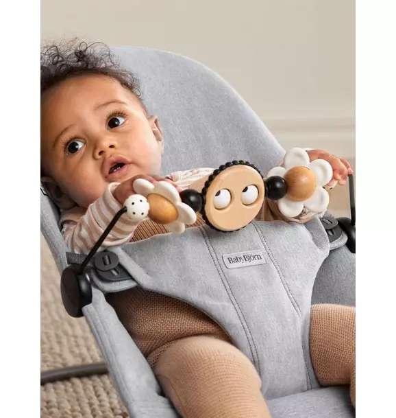 Bouncer Toy: Googly Eyes Black + White