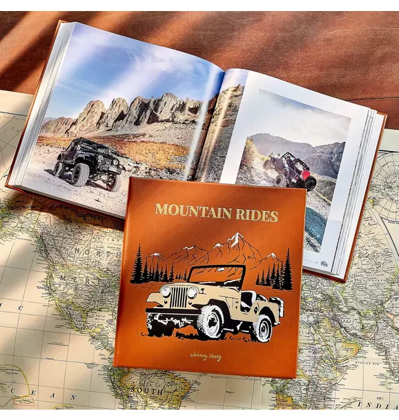 Mountain Rides by Johnny Vacay Leather Bound Edition