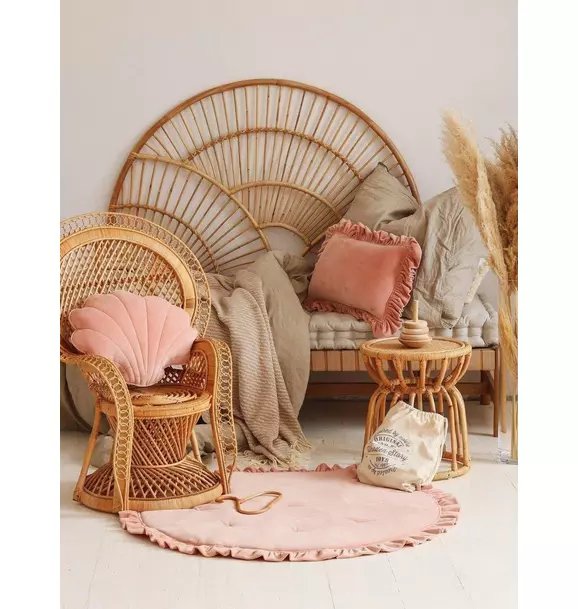 Soft Velvet "Apricot" Shell Pillow