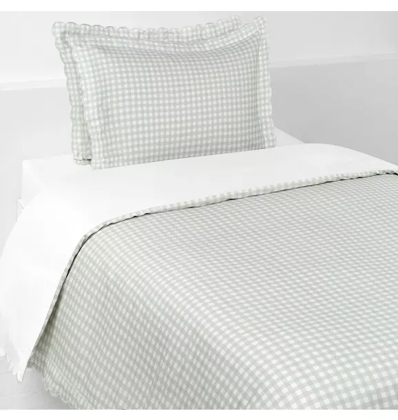 Picnic Gingham Twin Set- Green