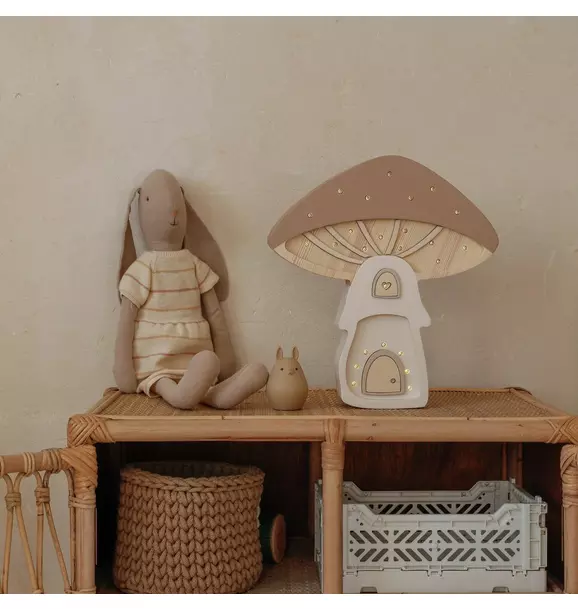 Mushroom House Lamp