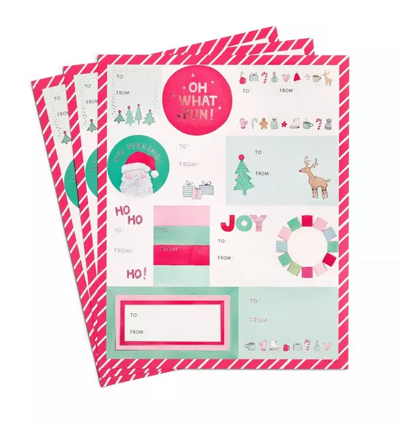 Merry Motif Goft Labels