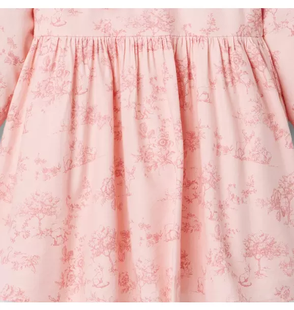 Floral Toile Bow Dress