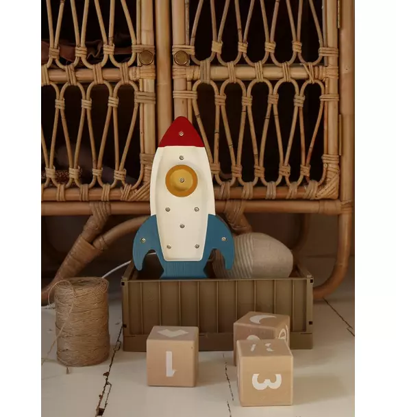 Mini Rocket Ship Lamp