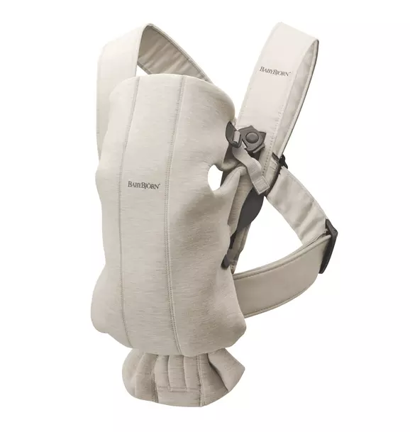 Baby Carrier Mini, 3D Jersey, Light Beige