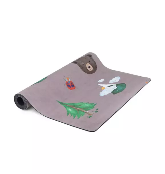 Printed Kids Yoga Mat: Nature