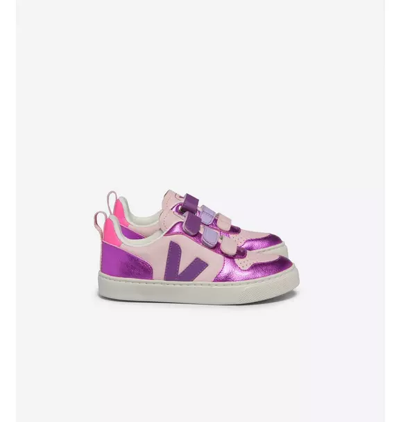Veja Toddler Metallic V-10 Sneaker