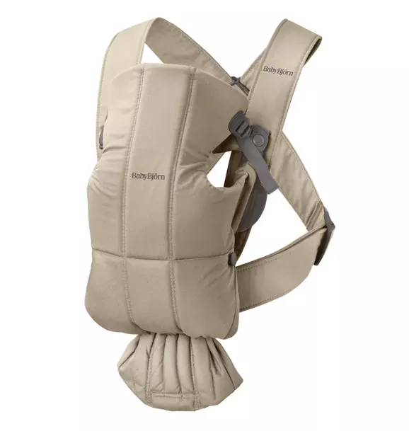 Baby Carrier Mini, Woven, Beige