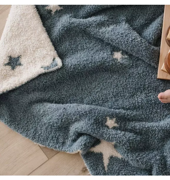 Double Layer Bamboni Blanket in Nightfall