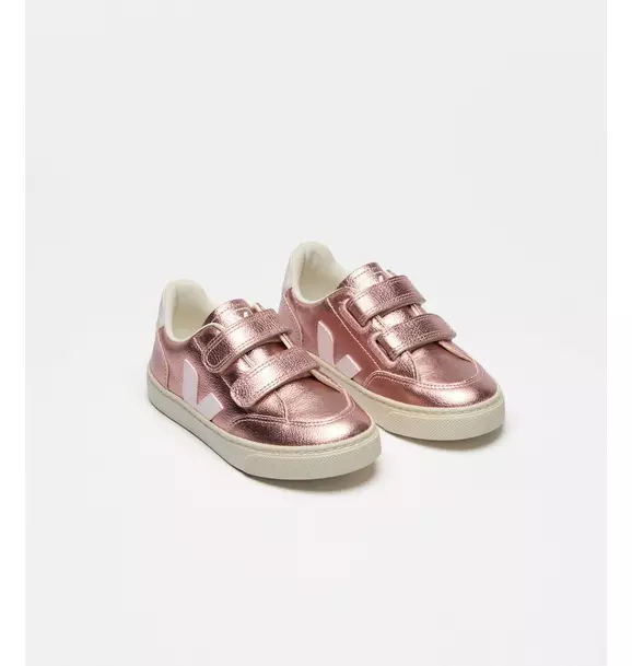 Veja Toddler Metallic V-12 Sneaker