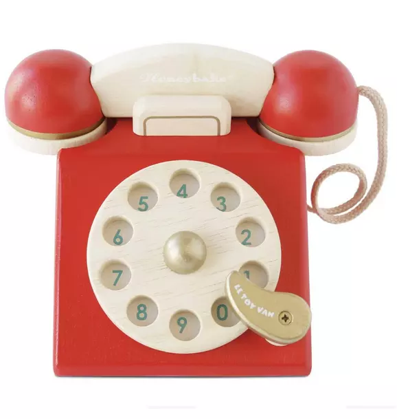 Vintage Wooden Phone