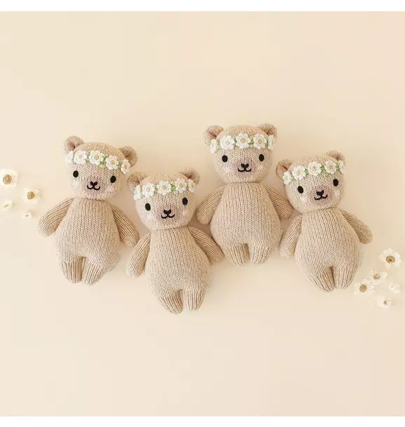 Baby honey bear (flower crown)