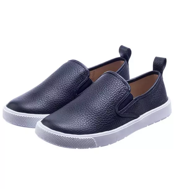 Classic Slip-On Textured Blue
