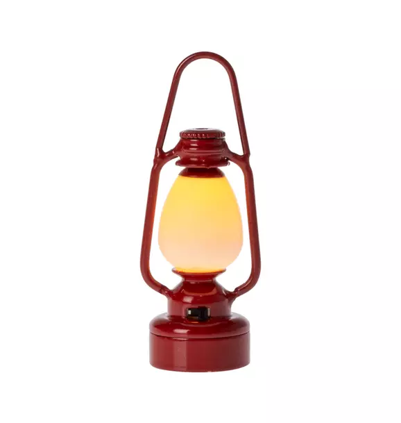 Vintage lantern, Mouse - Red