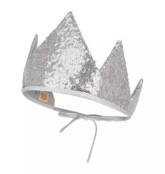 “Silver Sequins” Crown