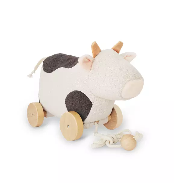 Willow Pull-Along Cow