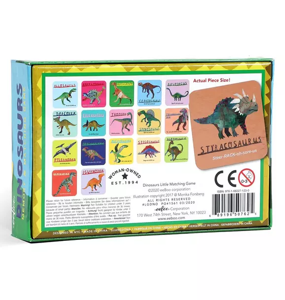 Dinosaurs Little Matching Game