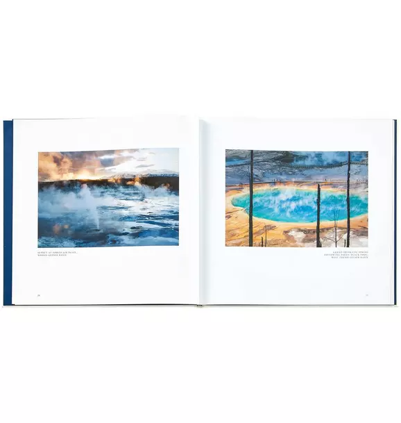 Yellowstone: A Land of Wild and Wonder LEATHER EDITION