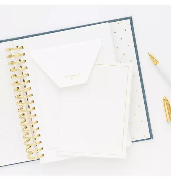 Cream and Black Pindot Baby Book