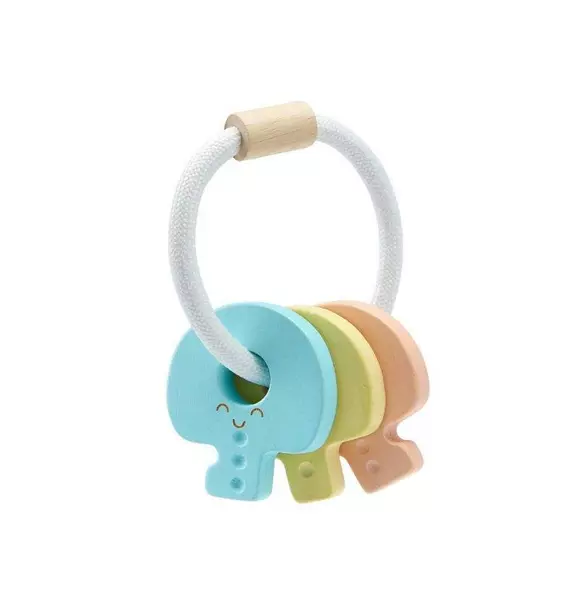 Baby Key Rattle - Pastel