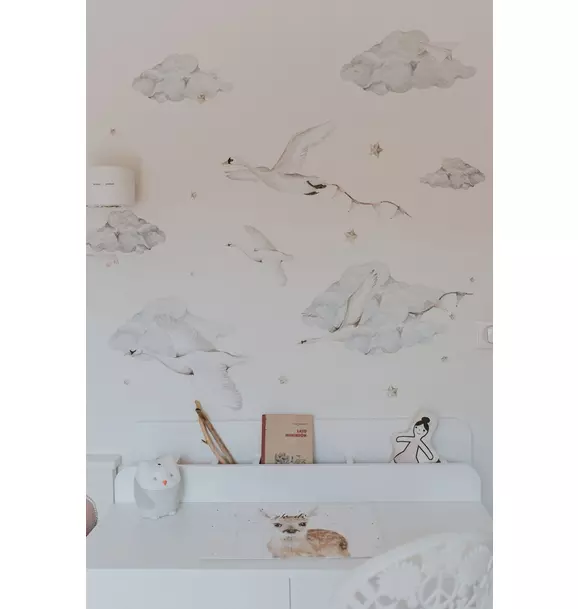 Swans Wall Decal Set