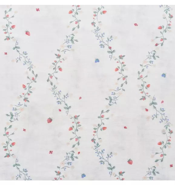 Botanical Berries Swaddle - Ivory