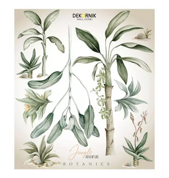 Jungle Plants Wall Decal Set