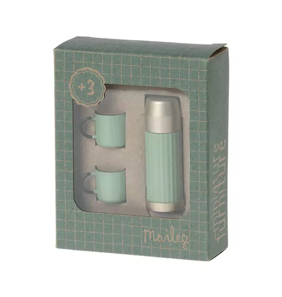 Thermos and Cups - Mint