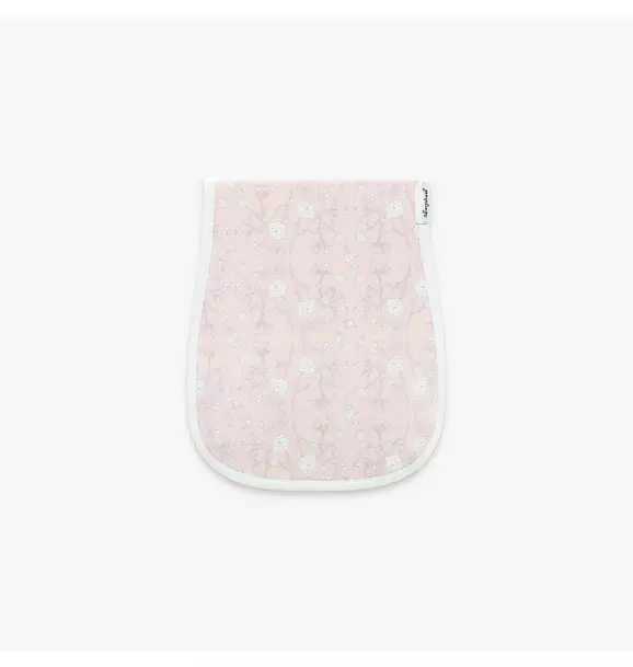 Bird's Song Burp Cloth - Pink