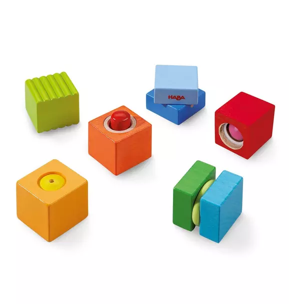 Fun with Sounds Wooden Discovery Blocks