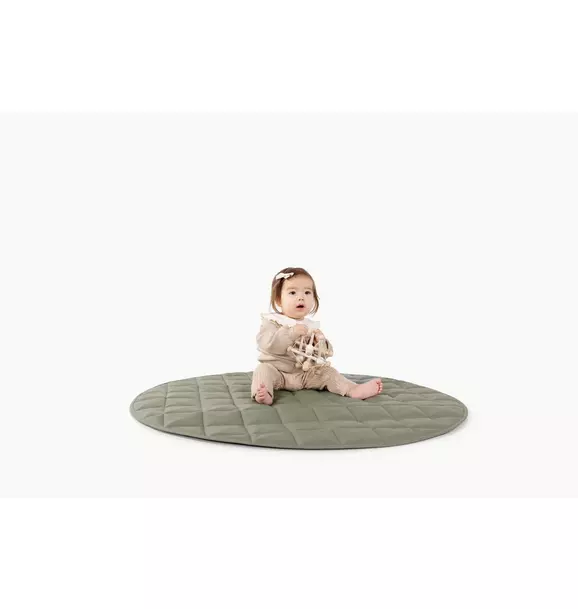 Thyme Circle Quilted Mat
