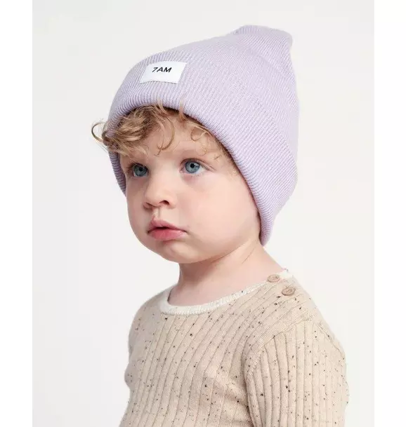 Beanie - Heather - Light Purple