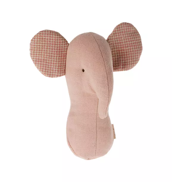 Lullaby Friend Rattles, Elephant - Rose