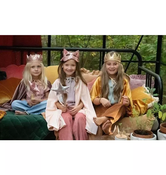 “Gold Sequins” Fairy-tale Crown