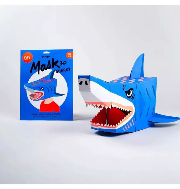 3D Mask Shark