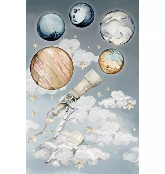 "Galileo Sky" Wall Decal Set