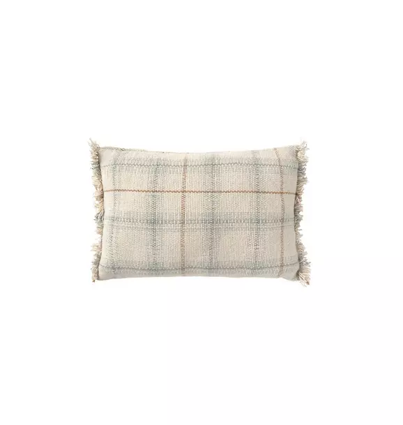 Handloom Cushion Blue Sage