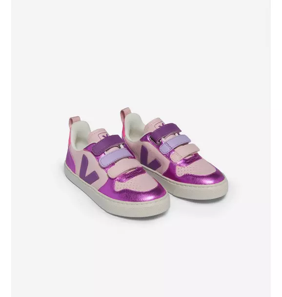 Veja Toddler Metallic V-10 Sneaker
