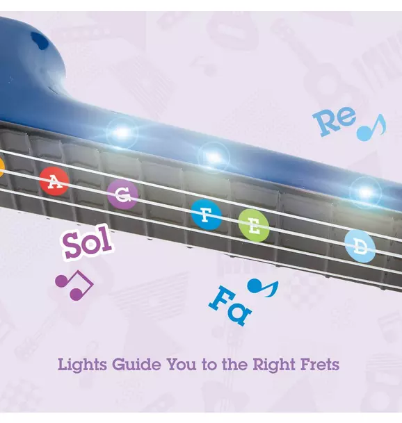 Learn With Lights: Electronic Ukulele - Blue
