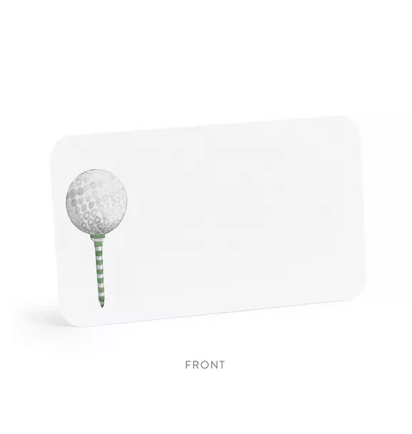 Golf Tee Little Notes®