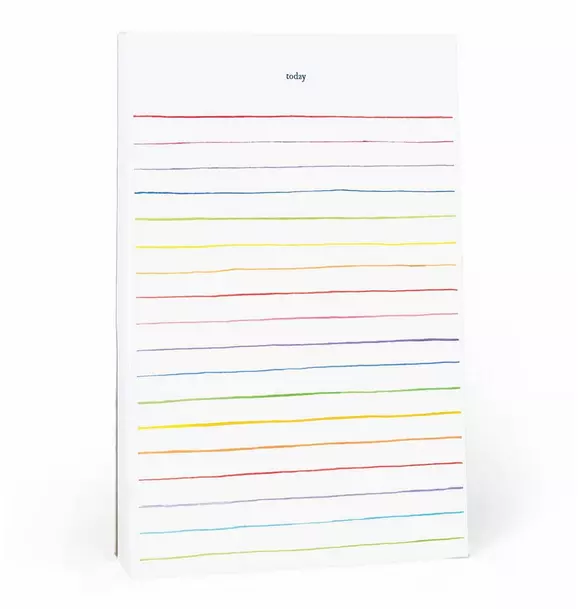 Multi-Stripe Notepad