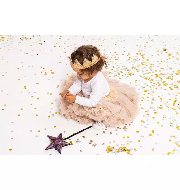 “Gold Sequins” Fairy-tale Crown