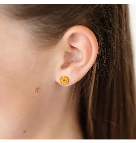 Lion Stud Earrings