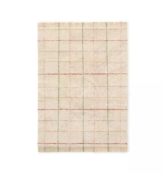 Washable Rug Color Lines