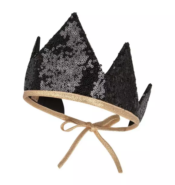 “Black Sequins” Crown